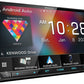 Kenwood DMX9708S 6.95" AM FM HD Bluetooth Car Stereo Wireless CarPlay Android Auto + CMOS-230 Camera