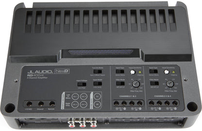 JL Audio RD400/4 4 Channel Class D Amplifier, 400W 98621