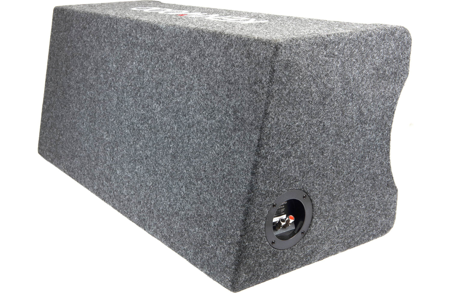 Kenwood eXcelon P-XW1221D Dual 12" Sealed Subwoofer Enclosure (2Ω) 600W