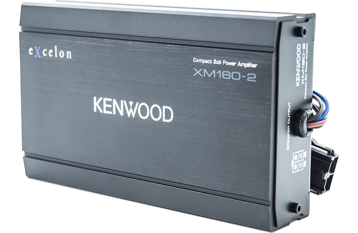 Kenwood eXcelon XM160-2 Compact 2-Channel Amplifier - Fits 2014+ Harley Davidson