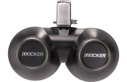 Kicker 45KMTDC65 6.5-inch Black Marine Tower Speakers, Pair