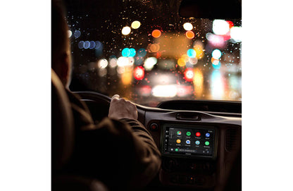 Kenwood eXcelon DMX809S 6.75″ Digital Multimedia Receiver with Wireless CarPlay, Android Auto, HD Radio + CMOS-230 Low-Profile Backup Camera