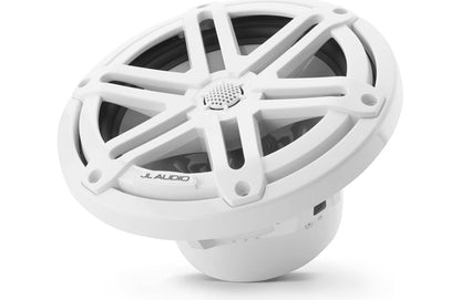 JL Audio M3-770X-S-Gw 7.7-inch Marine Coaxial Speakers, White Sport Grilles 93522