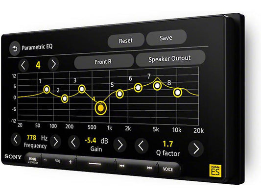 Sony XAV-9000ES 6.75" AM FM USB Wireless CarPlay & Android Auto Double-DIN Receiver