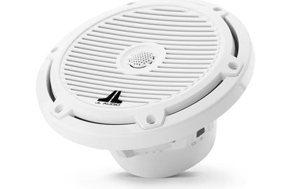 JL Audio M3-770X-C-Gw 7.7-inch Marine Coaxial Speakers, White Classic Grilles 93519