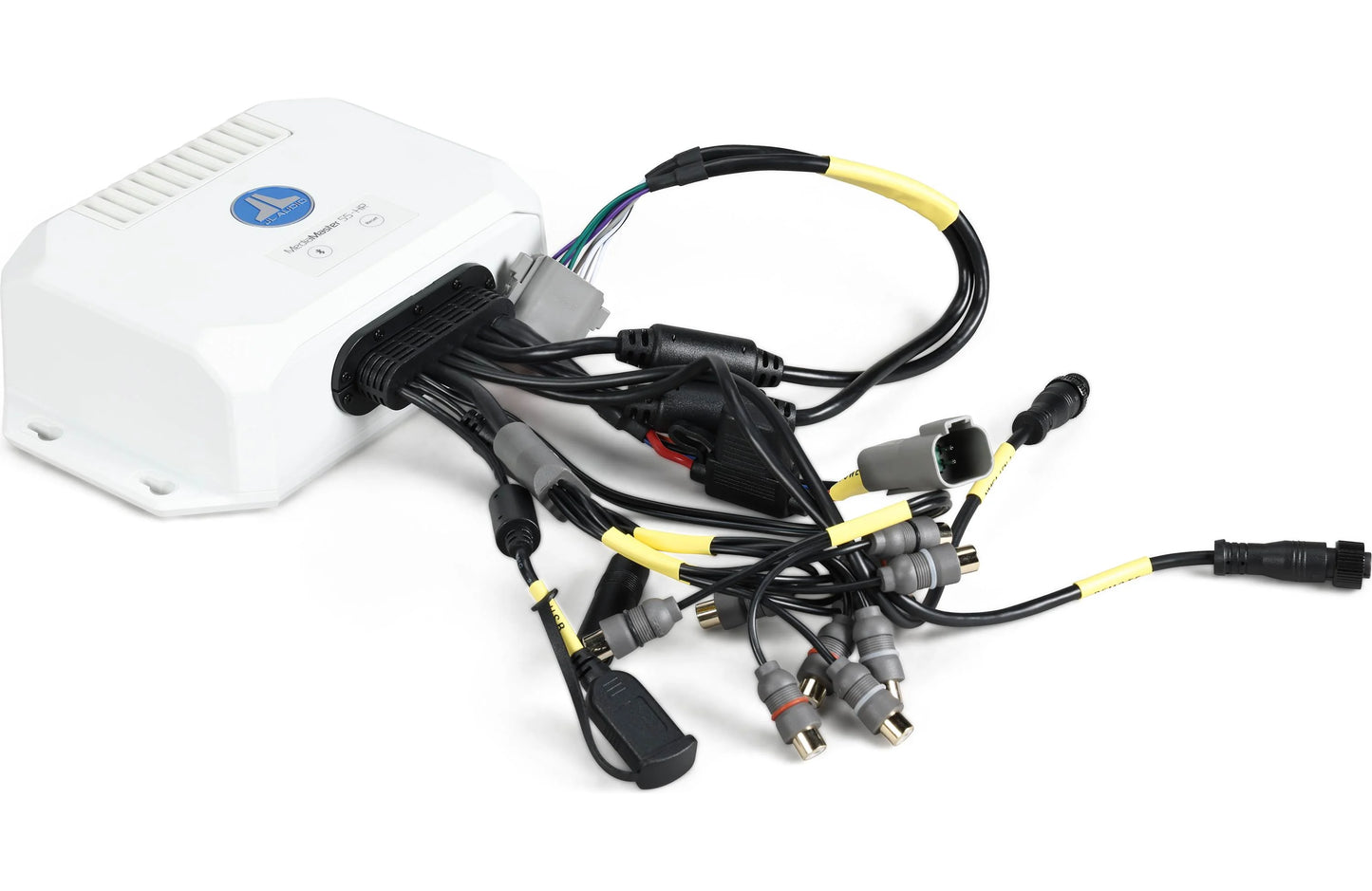 JL Audio MM55-HR Hidden Marine Source Unit w/ 4-Channel Amp 010-03372-00 (99977)