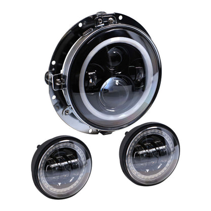Metra BC-706RGBKT 7 Inch RGB Headlight and 4.5 Inch Aux Kit