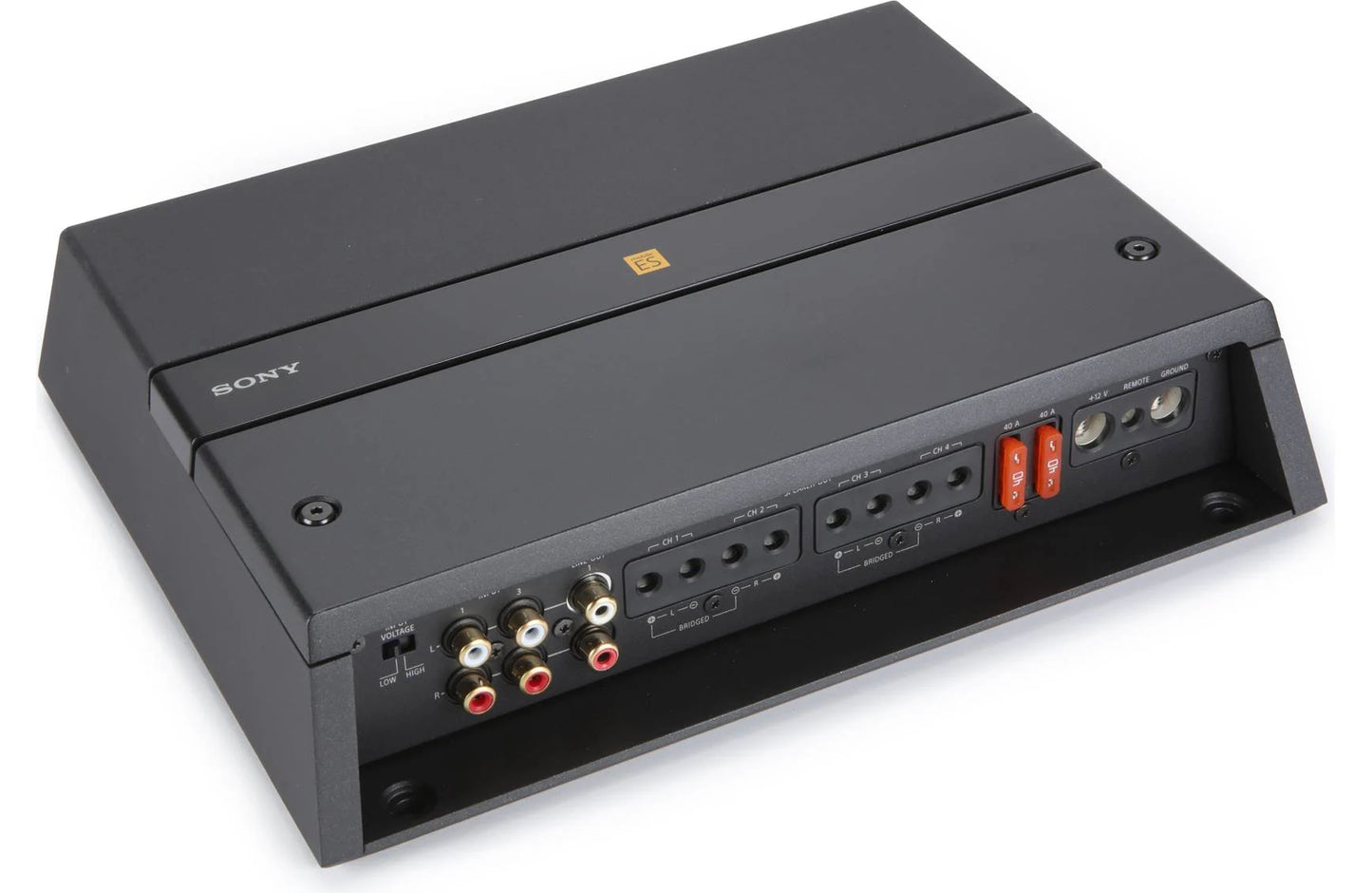 Sony XM-4ES 4-Channel Class-D 100W x 4 RMS @ 4Ω / 165W x 4 RMS @ 2Ω Full-Range Amplifier