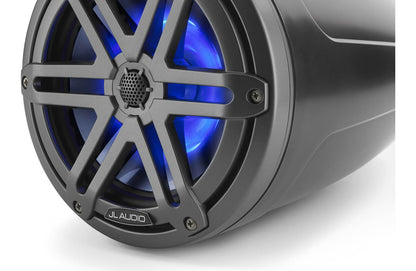 JL Audio M3-770ETXv3-Sb-S-Gm-i 7.7" RGB LED Tower Coaxial System, Gray Sport Grilles 93537
