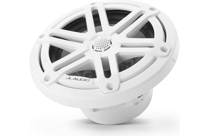 JL Audio M3-650X-S-Gw 6.5-inch Marine Coaxial Speakers, White Sport Grilles 93514