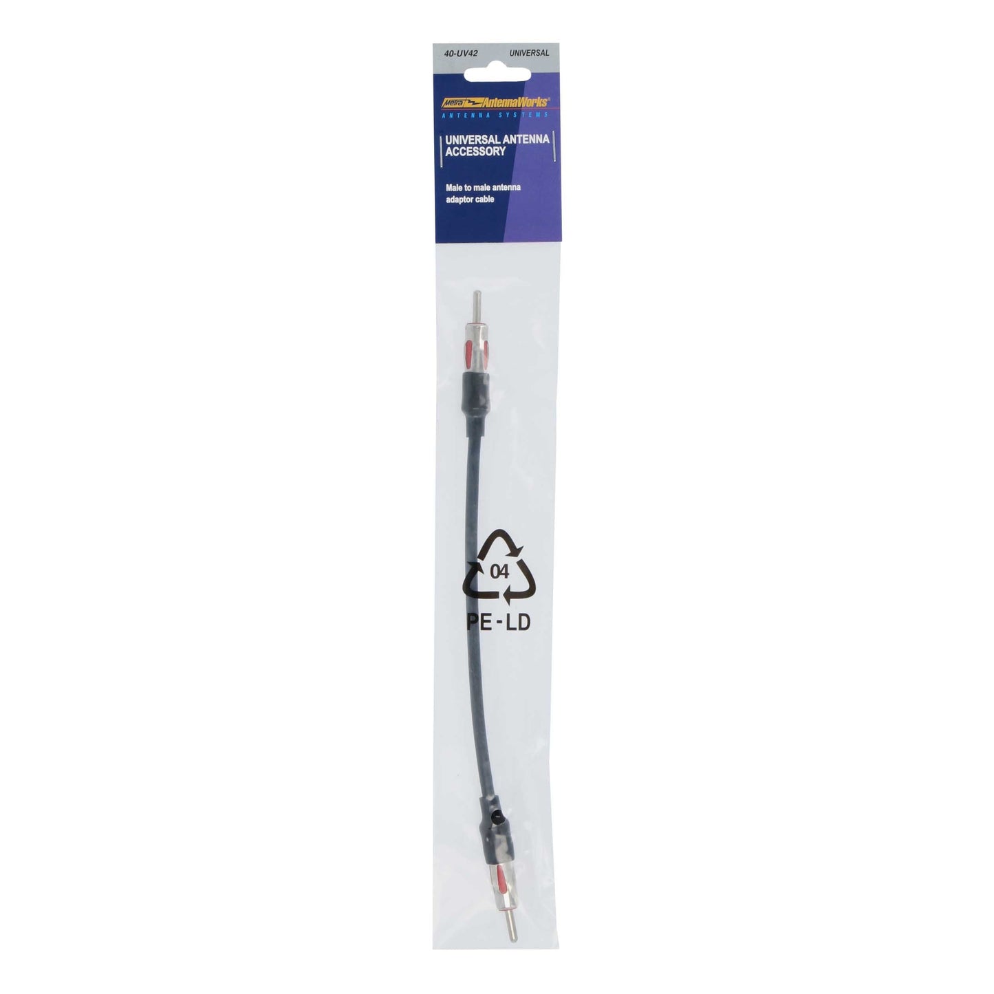 Metra 40-UV42 Universal Male-to-Male Antenna Adapter Cable
