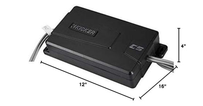 Kicker 46CSS674 CS-Series CSS67 6.75-Inch (165mm) Component Speakers (Pair)