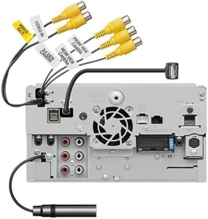 Kenwood eXcelon DNR1007XR 10.1" Wireless Apple CarPlay Android Auto Car Stereo + CMOS-240U Backup Camera