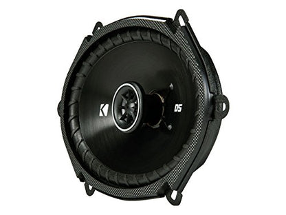 Kicker DSC680 6x8-Inch (160x200mm) Coaxial Speakers, 4-Ohm (Pair)