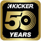 Kicker 51KSS6704 Component Speaker System, 2-Way Design, Two - 6.75" Woofers