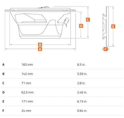 Hertz Cento CX 165 6.5" 2-Way Coaxial Speakers – 70W RMS (Pair)