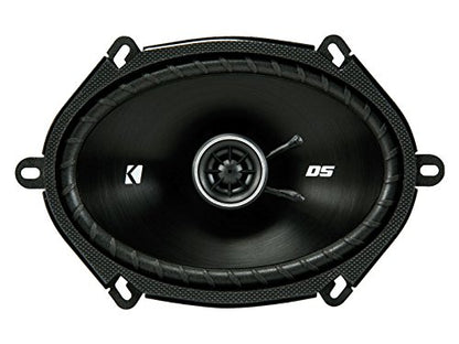 Kicker DSC680 6x8-Inch (160x200mm) Coaxial Speakers, 4-Ohm (Pair)