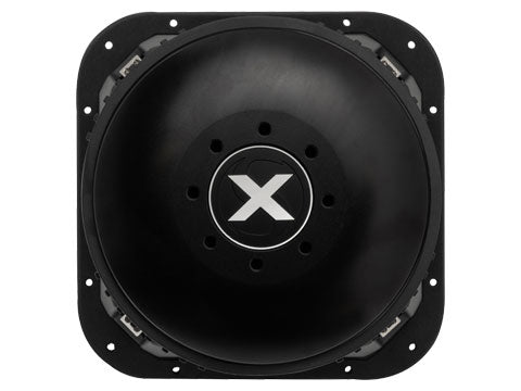 Kicker SoloX L7X 49L7X101 10" Square Competition Subwoofer, DVC, 1Ω - back view