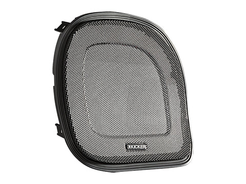 Kicker 45HDRG Road Glide Speaker Grilles for Harley-Davidson, Pair - back view