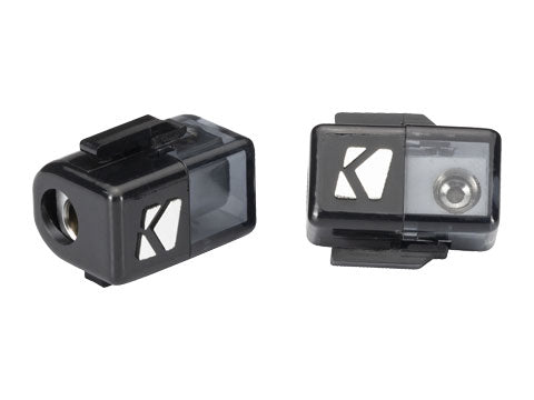Kicker 48K4GA 4 Gauge Amplifier Power Connector - back view