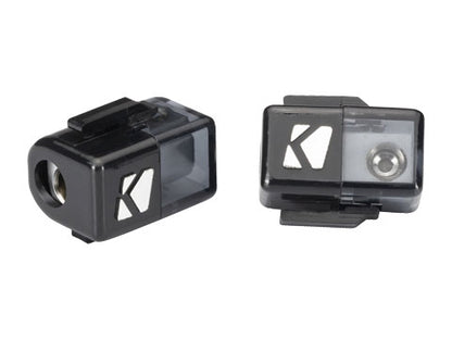 Kicker 48K4GA 4 Gauge Amplifier Power Connector - back view