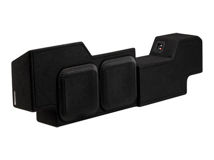 Kicker 51K5RDL7T102 L7T Dual 10" Custom-Fit Loaded Subwoofer Enclosure - back view