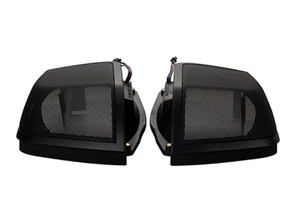 Kicker 52HDBX14 Harley-Davidson Saddlebag Lid Cut-In Kit - back view