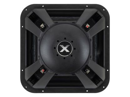 Kicker SoloX L7X 49L7X182 18" Square Competition Subwoofer, DVC, 2Ω - back view