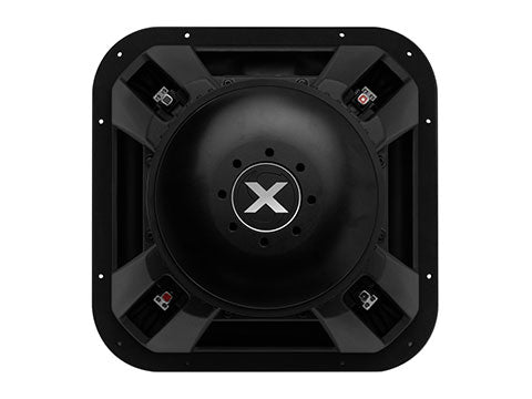 Kicker SoloX L7X 49L7X151 15" Square Competition Subwoofer, DVC, 1Ω - back view