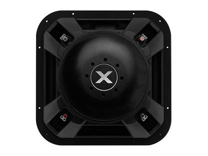 Kicker SoloX L7X 49L7X151 15" Square Competition Subwoofer, DVC, 1Ω - back view