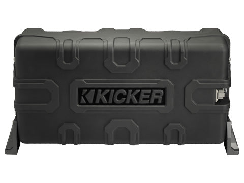 Kicker 51MWLE102 10" Loaded Premium Marine Subwoofer Enclosure - back view
