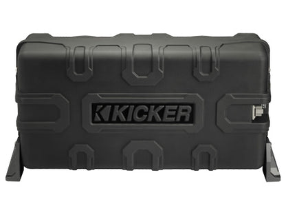 Kicker 51MWLE102 10" Loaded Premium Marine Subwoofer Enclosure - back view
