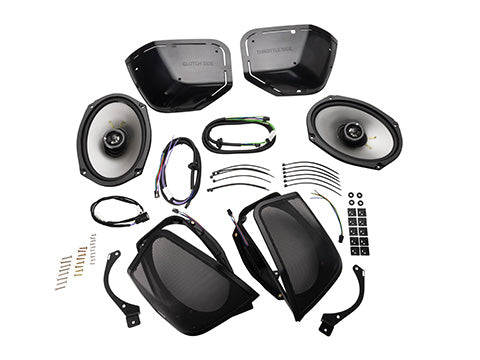 Kicker 52HDBX1469 Harley-Davidson 6x9 Saddlebag Speaker Lid Kit