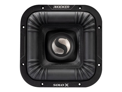 Kicker SoloX L7X 49L7X81 8" Square Competition Subwoofer, DVC, 1Ω
