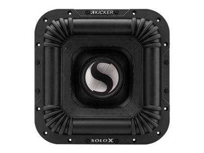Kicker SoloX L7X 49L7X121 12" Square Competition Subwoofer, DVC, 1Ω