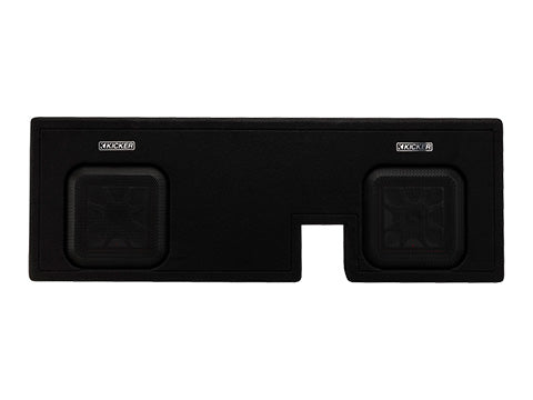 Kicker 51KTDL7T102 L7T Dual 10" Custom-Fit Loaded Subwoofer Enclosure