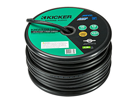 Kicker 50MSRGBW150 Marine 18GA RGBW Wire Bundle, 150 ft