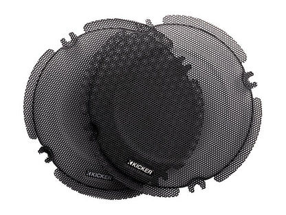 Kicker 48HDTPG Tour-Pak Audio Replacement Grilles for Harley-Davidson, Pair