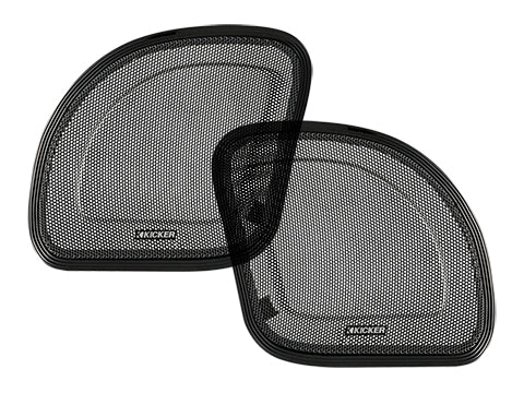 Kicker 45HDRG Road Glide Speaker Grilles for Harley-Davidson, Pair
