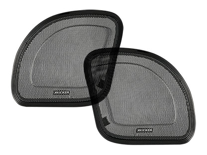 Kicker 45HDRG Road Glide Speaker Grilles for Harley-Davidson, Pair