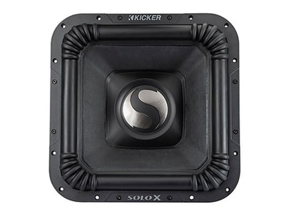 Kicker SoloX L7X 49L7X182 18" Square Competition Subwoofer, DVC, 2Ω