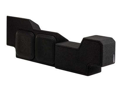 Kicker 51K5RDL7T102 L7T Dual 10" Custom-Fit Loaded Subwoofer Enclosure - left view