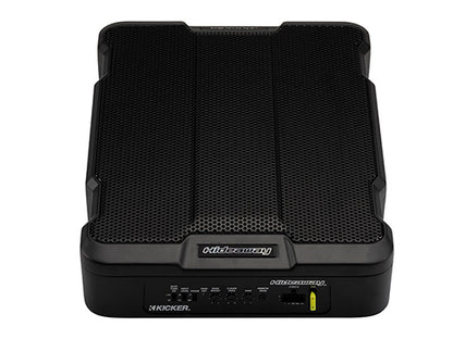 Kicker 51HS12 Hideaway 12" Compact Powered Subwoofer Enclosure - left view