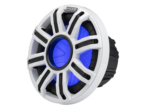 Kicker 51MWE102 10-inch Premium Marine Subwoofer, 2Ω - left view