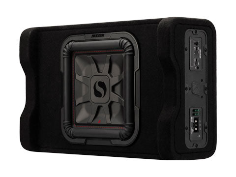 Kicker 53PL7TDF12 L7TDF 12" Powered Thin Down-Firing Enclosure - left view