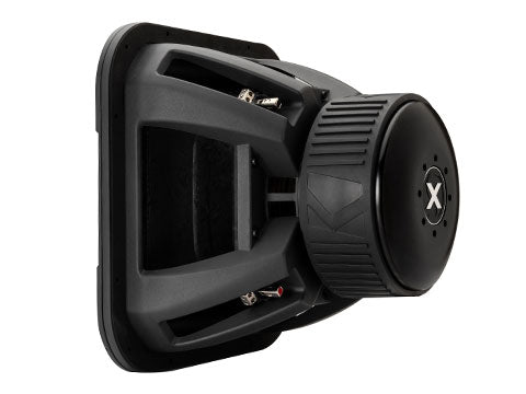 Kicker SoloX L7X 49L7X151 15" Square Competition Subwoofer, DVC, 1Ω - side view