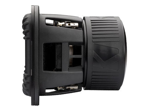 Kicker SoloX L7X 49L7X82 8" Square Competition Subwoofer, DVC, 2Ω - side view