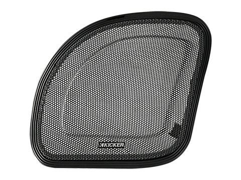 Kicker 45HDRG Road Glide Speaker Grilles for Harley-Davidson, Pair - left view
