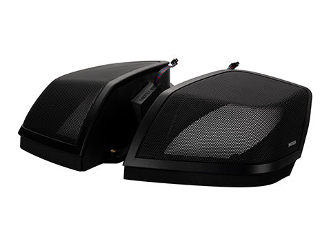 Kicker 52HDBX14 Harley-Davidson Saddlebag Lid Cut-In Kit - left view