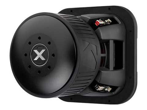 Kicker SoloX L7X 49L7X81 8" Square Competition Subwoofer, DVC, 1Ω - three-quarter view